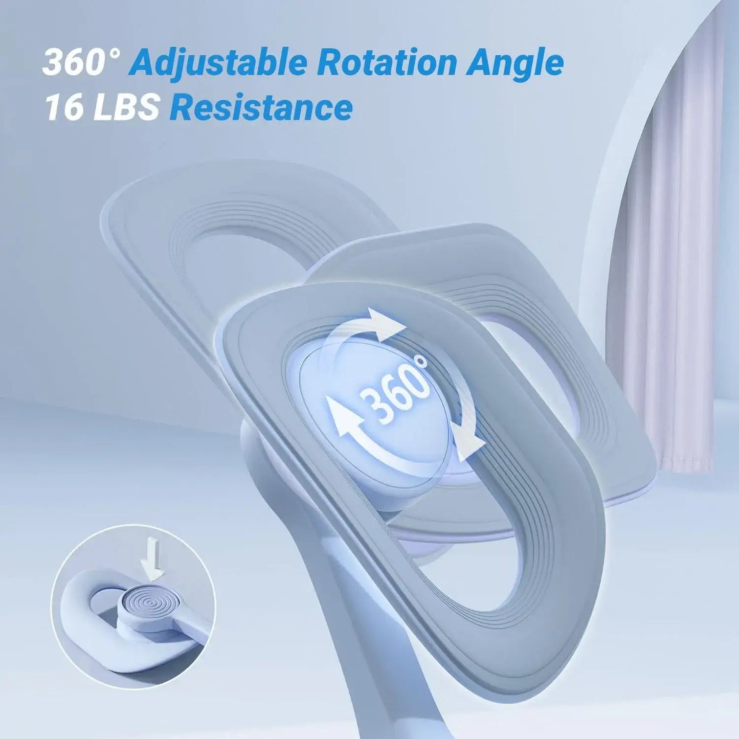 Pelvic Trainer Pro - Inner Thigh & Pelvic Floor Muscle Toner - Smart Adjustable Device with Display