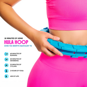 Smart Weighted Hula Hoop - Fun Fitness Core Training | 1 Year Warranty | UPGRADED