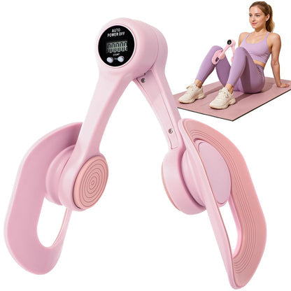 Pelvic Trainer Pro - Inner Thigh & Pelvic Floor Muscle Toner - Smart Adjustable Device with Display