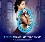 Smart Weighted Hula Hoop - Fun Fitness Core Training | 1 Year Warranty | UPGRADED