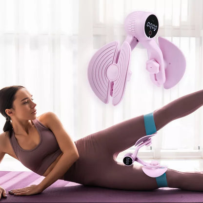 Pelvic Trainer Pro - Inner Thigh & Pelvic Floor Muscle Toner - Smart Adjustable Device with Display